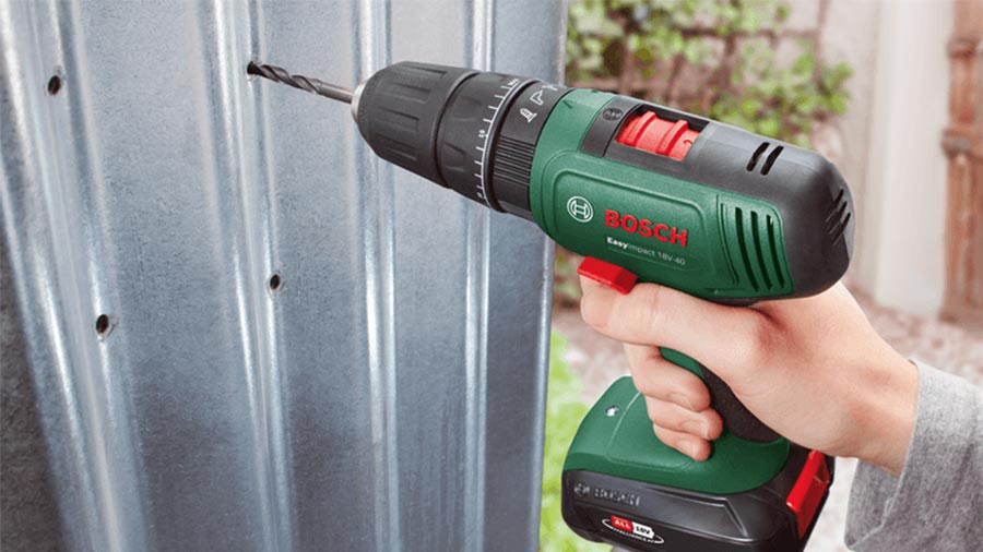 perceuse visseuse sans fil avec percussion EasyImpact 18V-40 Bosch perceuse visseuse sans fil avec percussion EasyImpact 18V-40 Bosch